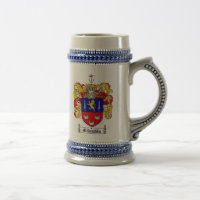 McLaughlin Coat of Arms Stein