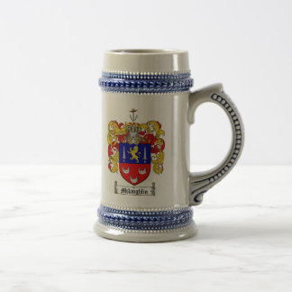 McLaughlin Coat of Arms Stein