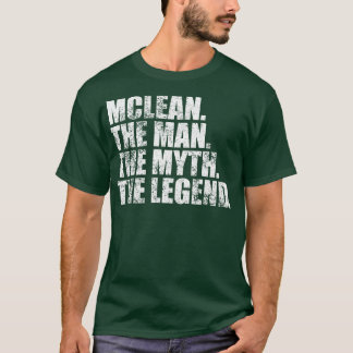 McleanMclean Family name Mclean last Name Mclean S T-Shirt