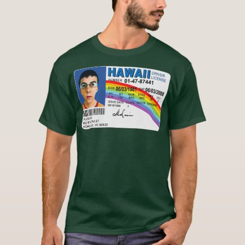 Mclovin Superbad Id T Driver Driver Gifts Funny Dr T_Shirt