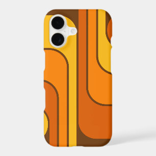 MCM 1970s Retro Style Geometric Design iPhone 17 Case