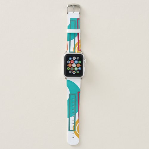 MCM Abstract Design  Apple Watch Band