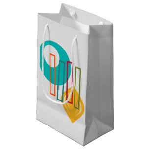 MCM Abstract Design Small Gift Bag