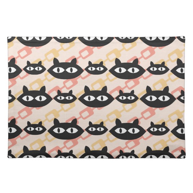MCM Cats  Cloth Placemat (Front)
