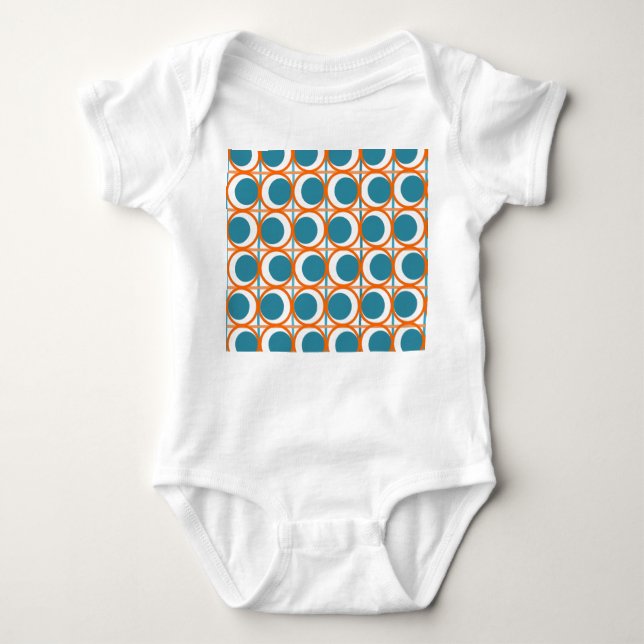 MCM Circles and Lines Baby Bodysuit (Front)