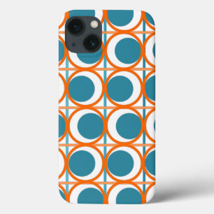 MCM Circles and Lines iPhone 13 Case