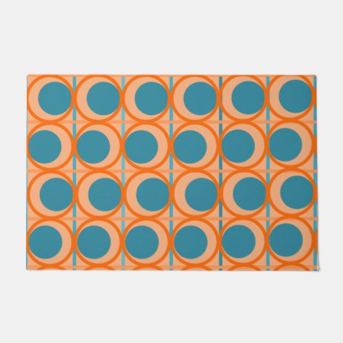 MCM Circles and Lines Doormat