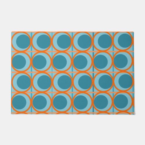 MCM Circles and Lines Doormat