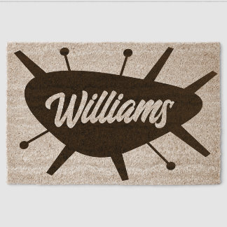 MCM Coir WELCOME MAT - Custom Family Name