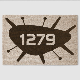 MCM Coir WELCOME MAT - Street Number Address