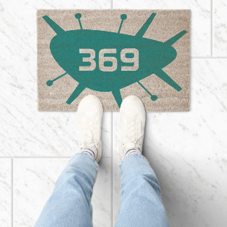 MCM Coir WELCOME MAT - Street Number Address