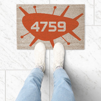MCM Coir WELCOME MAT - Street Number Address