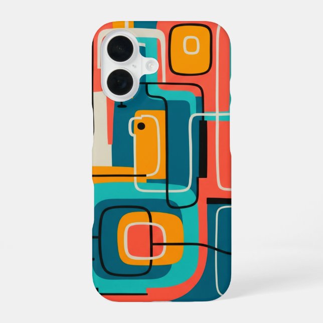 MCM Design  iPhone Case (Back)