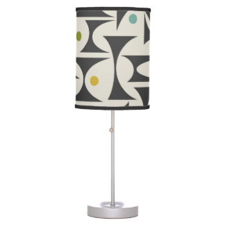 MCM Geometric Pattern Table Lamp