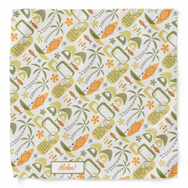 MCM Hawaiian Village Bandana (Front)