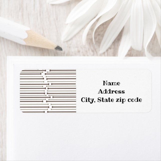 MCM Inspired Lines  Label (Insitu)