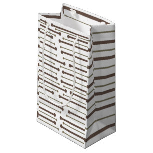 MCM Inspired Lines Small Gift Bag