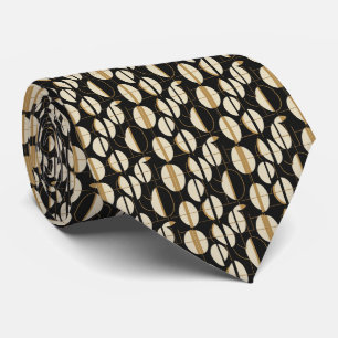 MCM Modern Abstract Geometric Neck Tie
