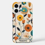 MCM Pop Art Colorful Flowers iPhone 16 Case
