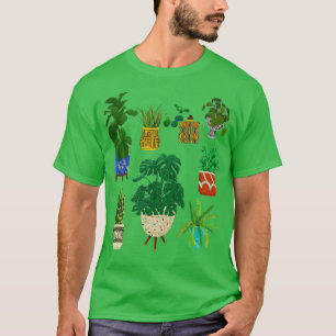 Mcm pottery and plants T-Shirt