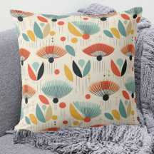 MCM Retro Botanical Pattern