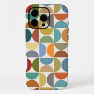 MCM Semicircles Big Pattern Color on Cream iPhone 16 Pro Max Case