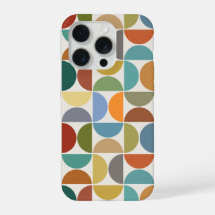MCM Semicircles Big Pattern Color on Cream iPhone 15 Pro Case