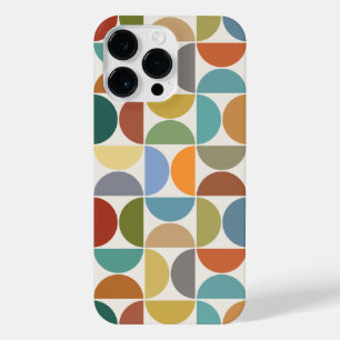 MCM Semicircles Big Pattern Color on Cream iPhone 14 Pro Max Case