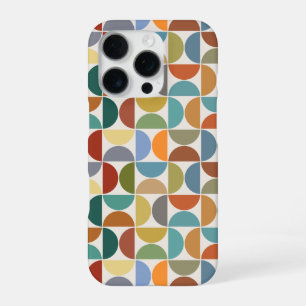 MCM Semicircles Pattern Color on Cream iPhone 16 Pro Case