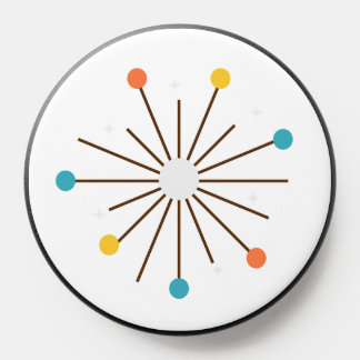 MCM Starburst Shape Retro Design Phone Pop Grip