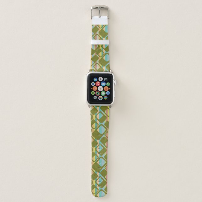 MCM Stripes  Apple Watch Band (Front)