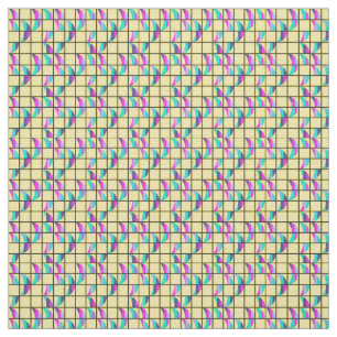 MCM Tic-Tac-Toe Fabric