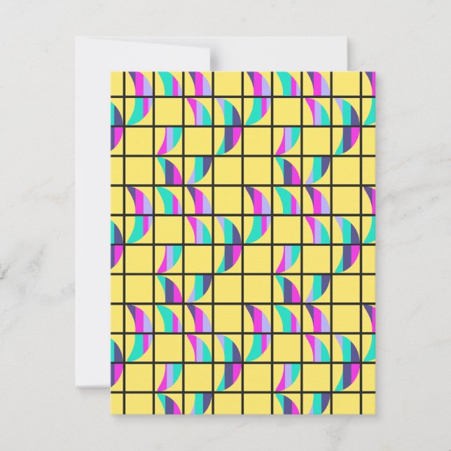 MCM Tic-Tac-Toe  Note Card (Front)