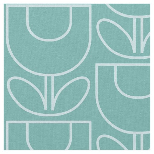MCM Tulip Aqua Fabric