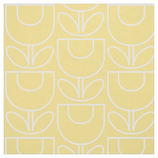 MCM Tulip Yellow Fabric