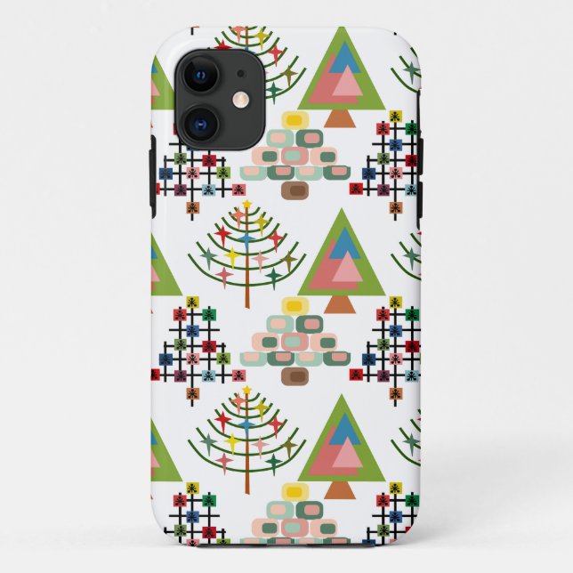 MCM Xmas Trees   Case-Mate iPhone Case (Back)