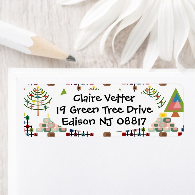 MCM Xmas Trees  Label (Insitu)