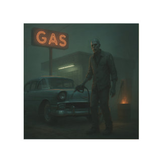 MCM Zombie Gas Station Art