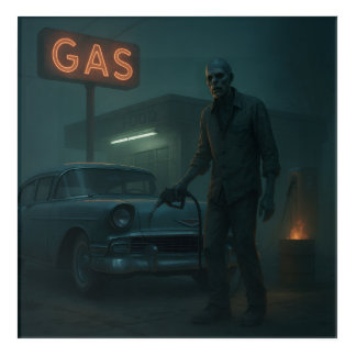 MCM Zombie Gas Station Art