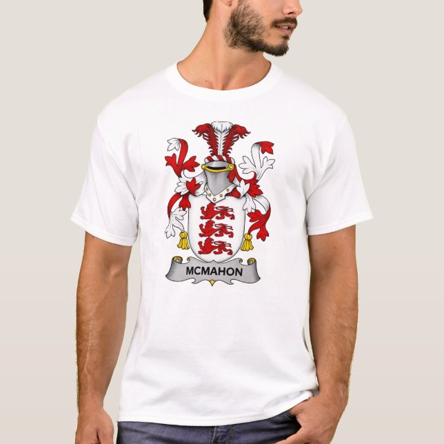 McMahon Family Coat of Arms T-Shirt (Front)