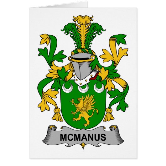 McManus Family Crest Cards (Front)