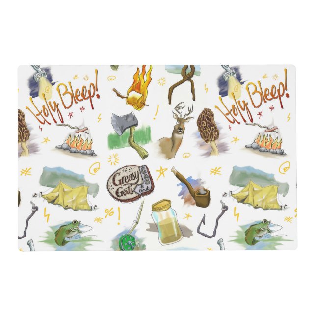 McManus Outdoor Background Placemat (Front)