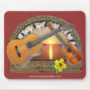 McMaster Slack Key Concerts Mouse Pad