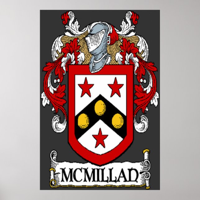 McMillan Coat of Arms Print (Front)
