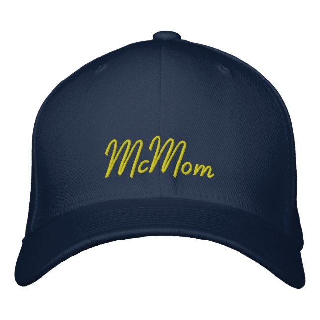 McMom Embroidered Baseball Hat (Front)