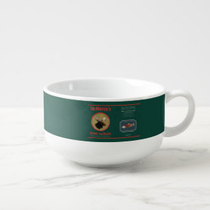 McMotek's Moose And Beans Label Soup Mug