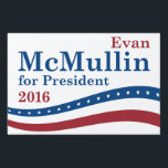 McMullin For President Sign<br><div class="desc">McMullin For President - 2016 Election</div>