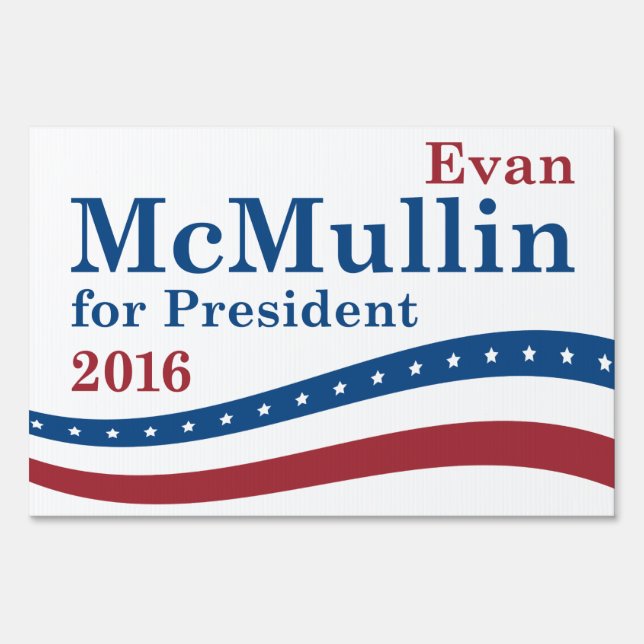 McMullin For President Yard Sign (Front)