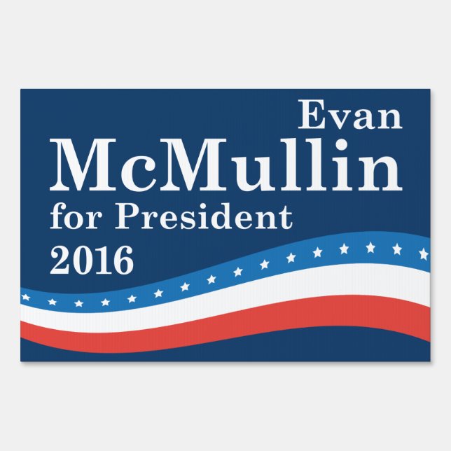 McMullin For President Yard Sign (Front)