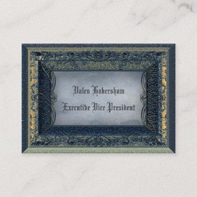 McMyles Jasper  Victorian  Customizable Business Card (Front)